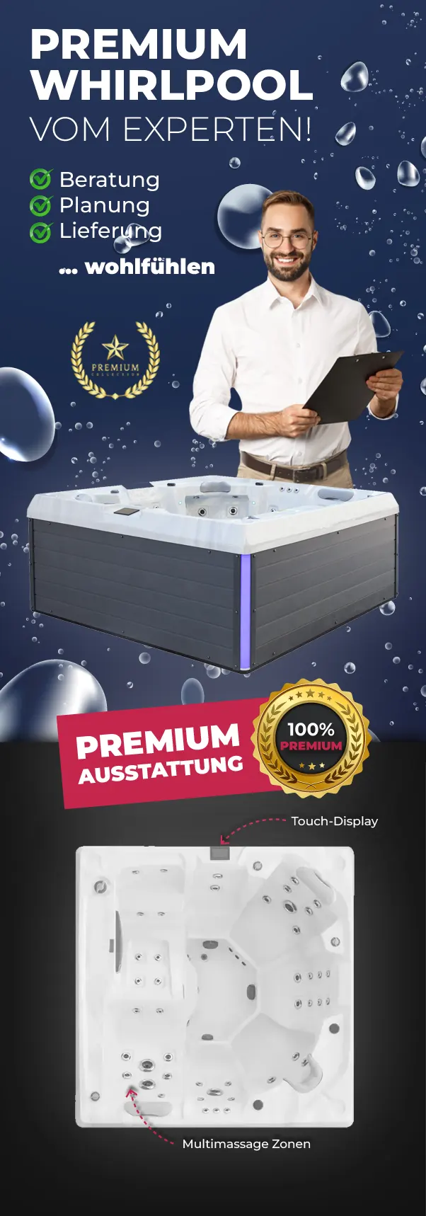 Capri Outdoor Whirlpool