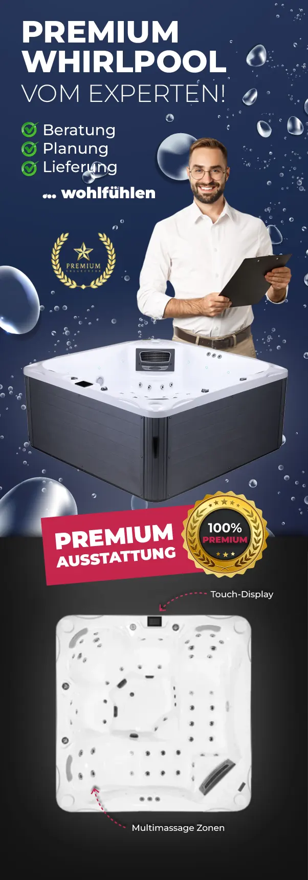 Palermo Outdoor Whirlpool