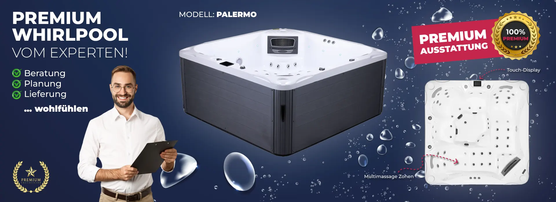 Outdoor Whirlpool Palermo